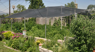 Tinggi Layar kekuatan Garden Naungan Netting Untuk Courtyard, Hdpe Dengan Uv
