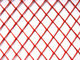 PP / PE Jeruk Salju Pagar Konstruksi Keselamatan Kelambu, Diamond Grid