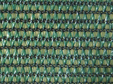 Pertanian Plastik Hdpe Naungan Net / Sun Naungan pagar kelambu Warna Hitam 1.5X10M