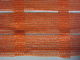 Anti UV Industri Keselamatan Netting Untuk Konstruksi Pabrik, Orange dan Putih